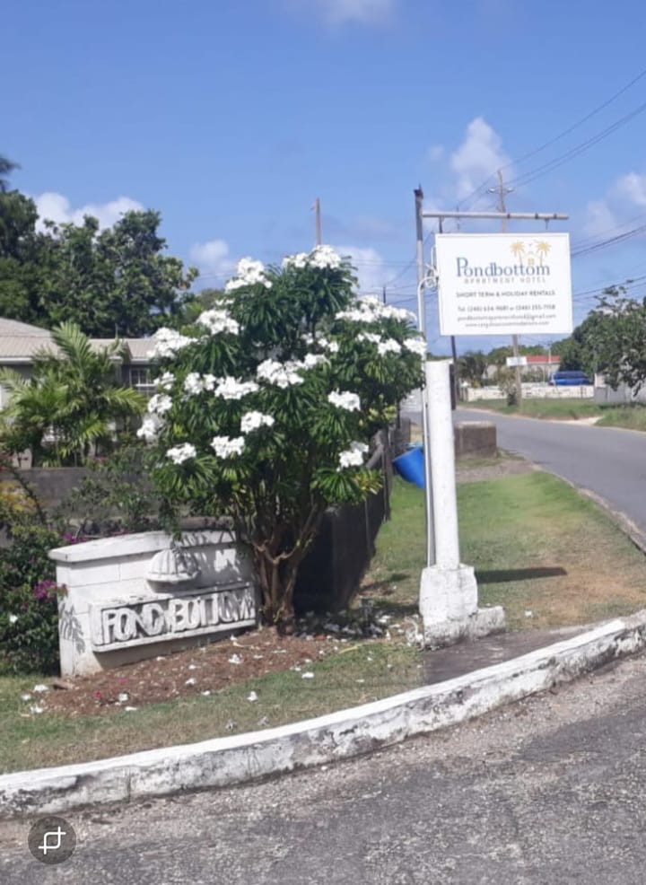 Pond Bottom Sign